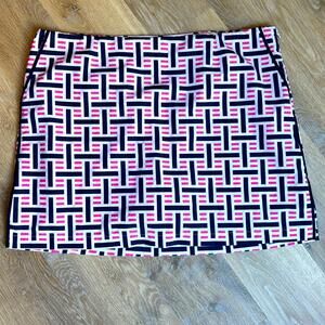 Golftini skort plus size 16 pockets Women's Patterned Skort Optimistic. Skirt